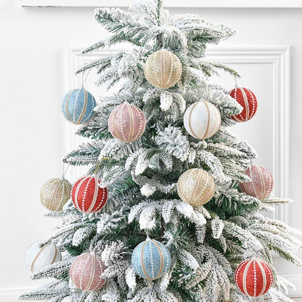 

Window Ornaments Christmas Atmosphere Decoration Ball Christmas Balls Pendants Colored Balls
