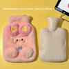 Lamb Pattern Hot Water Bottles Cartoon Hand Warmers Soft Warm Water Bag  Belly