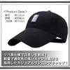 WHITE FANG Hat Mesh Cap Wide Brim Logo Golf Running Men Women CA207 (01 Black)
