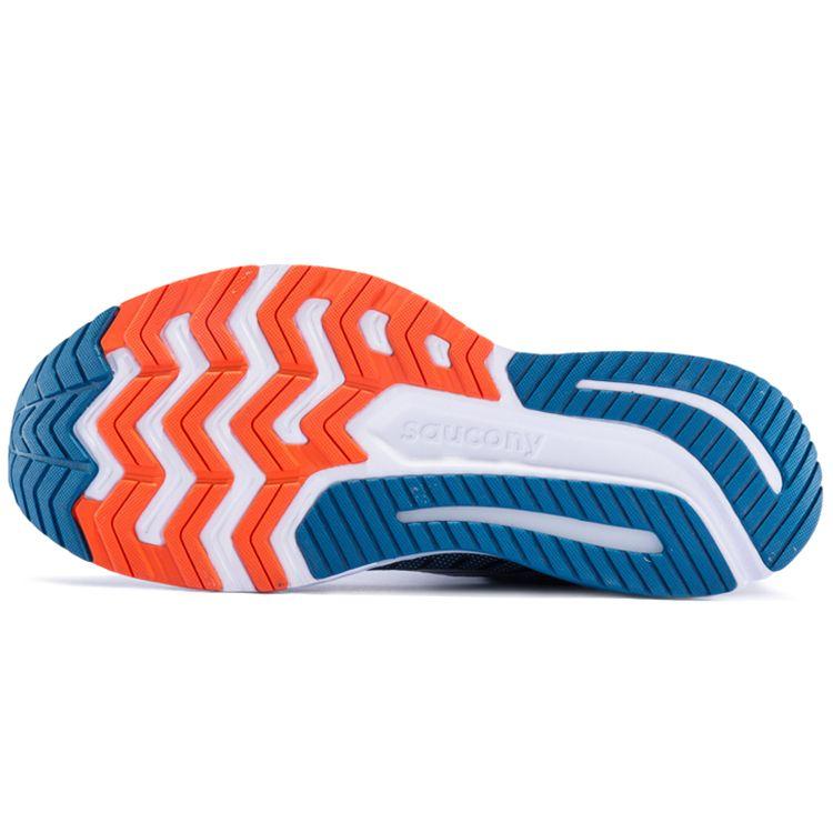 SAUCONY Guide 13 Comfortable Stable Supportive Low-Top Running Shoes Men Running Shoes Blue Silver S20548-25