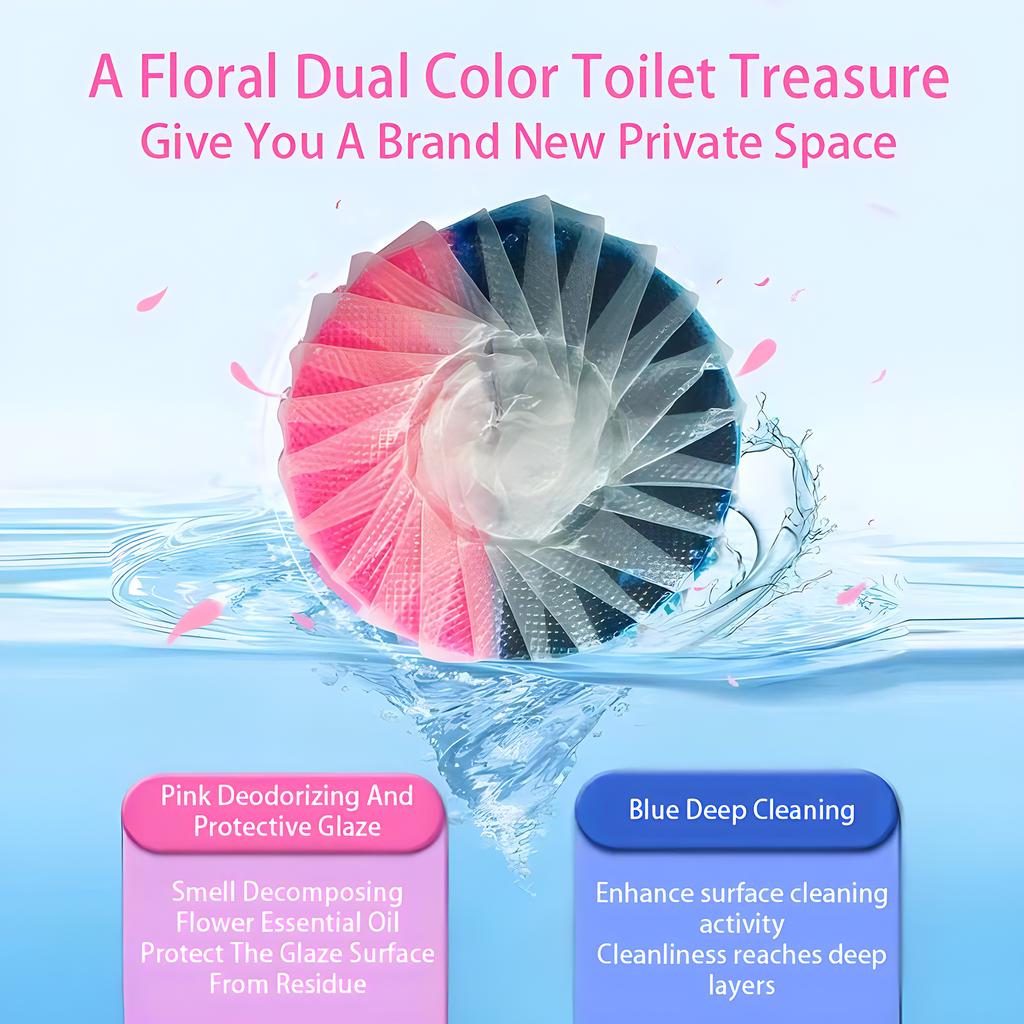 Nettoyant pour cuvette de toilette, réservoir de vidange, parfum de rose, désodorisant, détachant, agent de nettoyage pour la maison et la salle de bain
