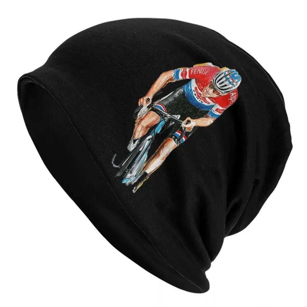 Mathieu Van Der Poel Warm Knitted Cap Fashion Bonnet Hat Autumn Winter Outdoor Beanies Hats for Unisex WoUnisex Adult