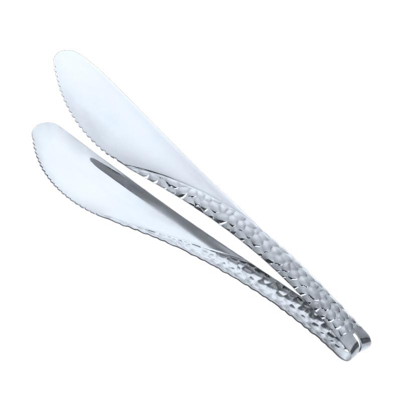 Stainless Steel Food Tong Anti Heat Salad Bread Clip Pastry Clamp Kitchen BBQ Barbecue Grilling Cooking Tong Kitchen Utensils