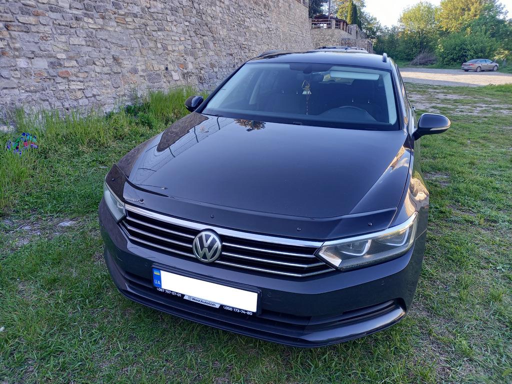 

Дефлектор капота (EuroCap) для Volkswagen Passat B8 2015-2023 рр.