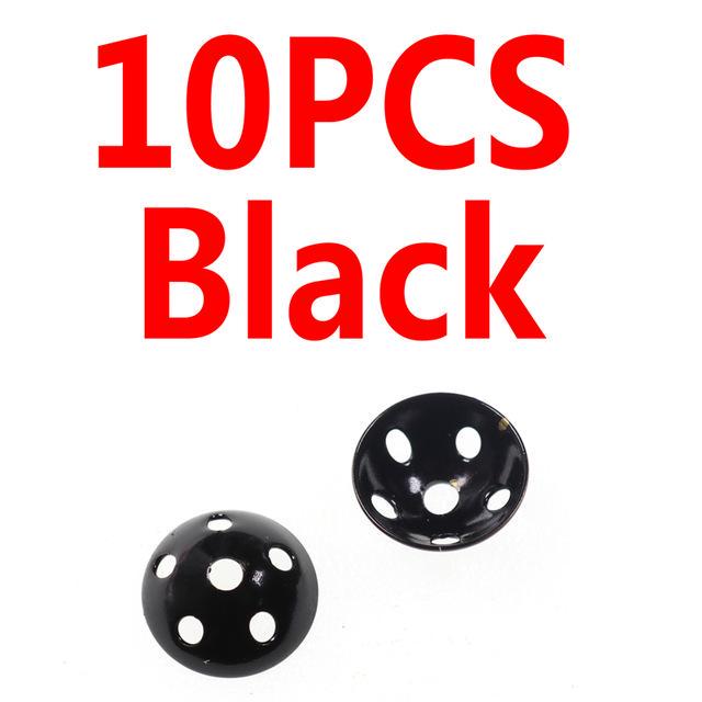 

10 шт., дисковая головка для завязывания мушек, коническая головка для трубочки для лосося, материал для завязывания мушек FL, розовый, оранжевый, зеленый, золотой, серебристый, черный, белый чёрный