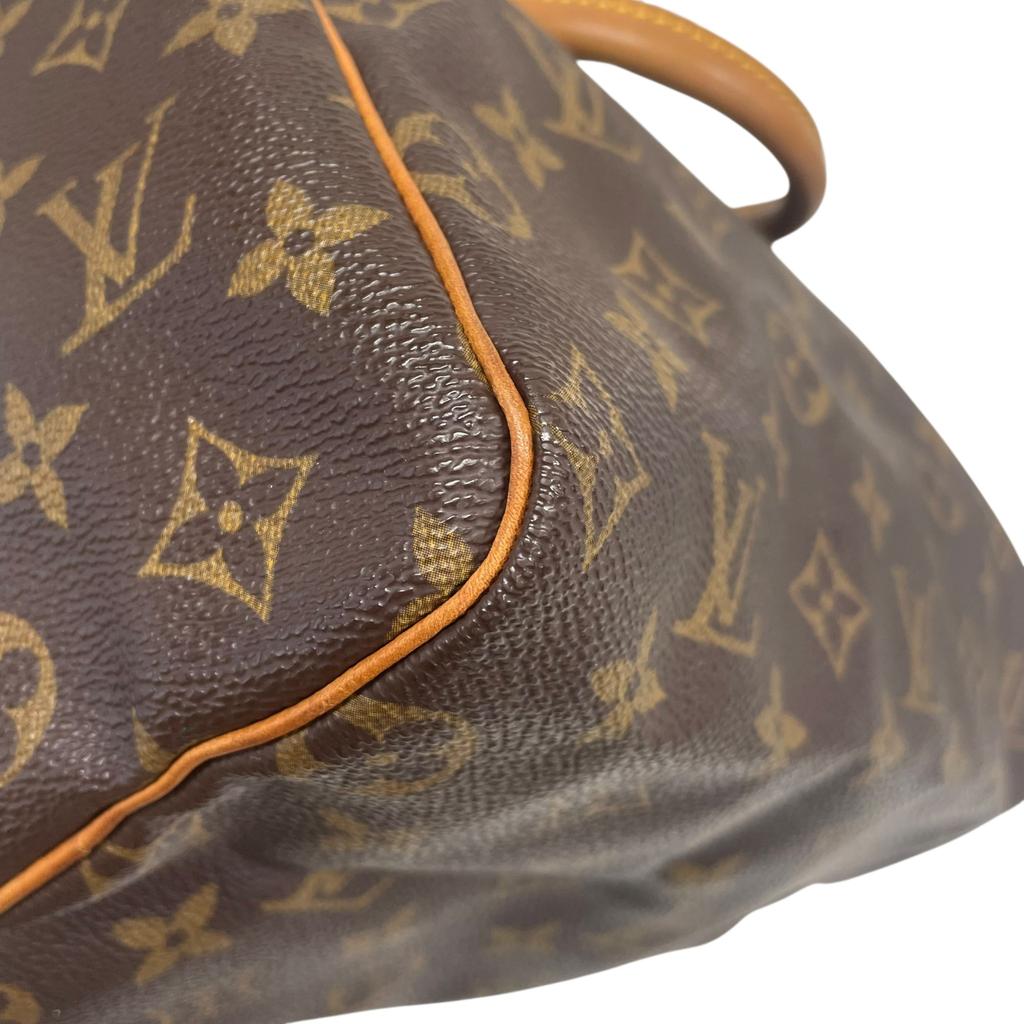 Used Louis Vuitton Monogram Speedy 25 M41528 Boston Bag Brown Authentic 1215
