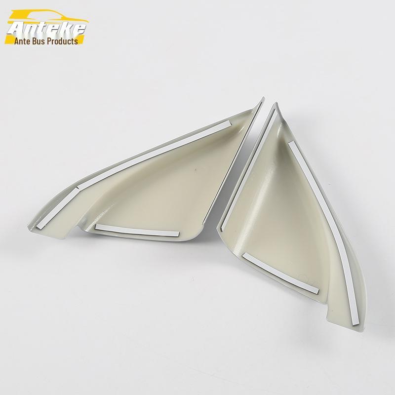 18 CS75 Car Window Inner Triangle Decorative Frame with Electroplated Finish