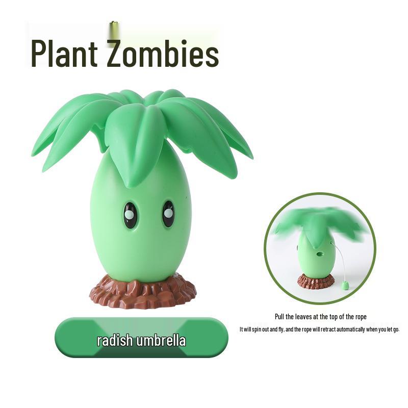 Plants vs. Zombies Toy Set: Machine Bug, Football Gun, Pea Pod, Carnivorous Plant Models
