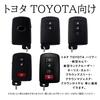 [KUNIO] Toyota 2/3 Button Key Case Key Cover Key Holder Alloy PVC Leather For