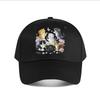 Vintage Kitten Floral Baseball Cap Fashion Unisex Sunhat Womens Outdoor Sports Snapback Cap