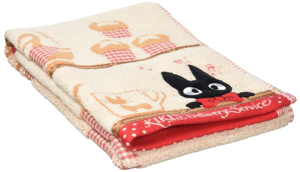 Marushin Delivery Service Jiji Jiji Shelf Face Towel 0594109300 Kiki's