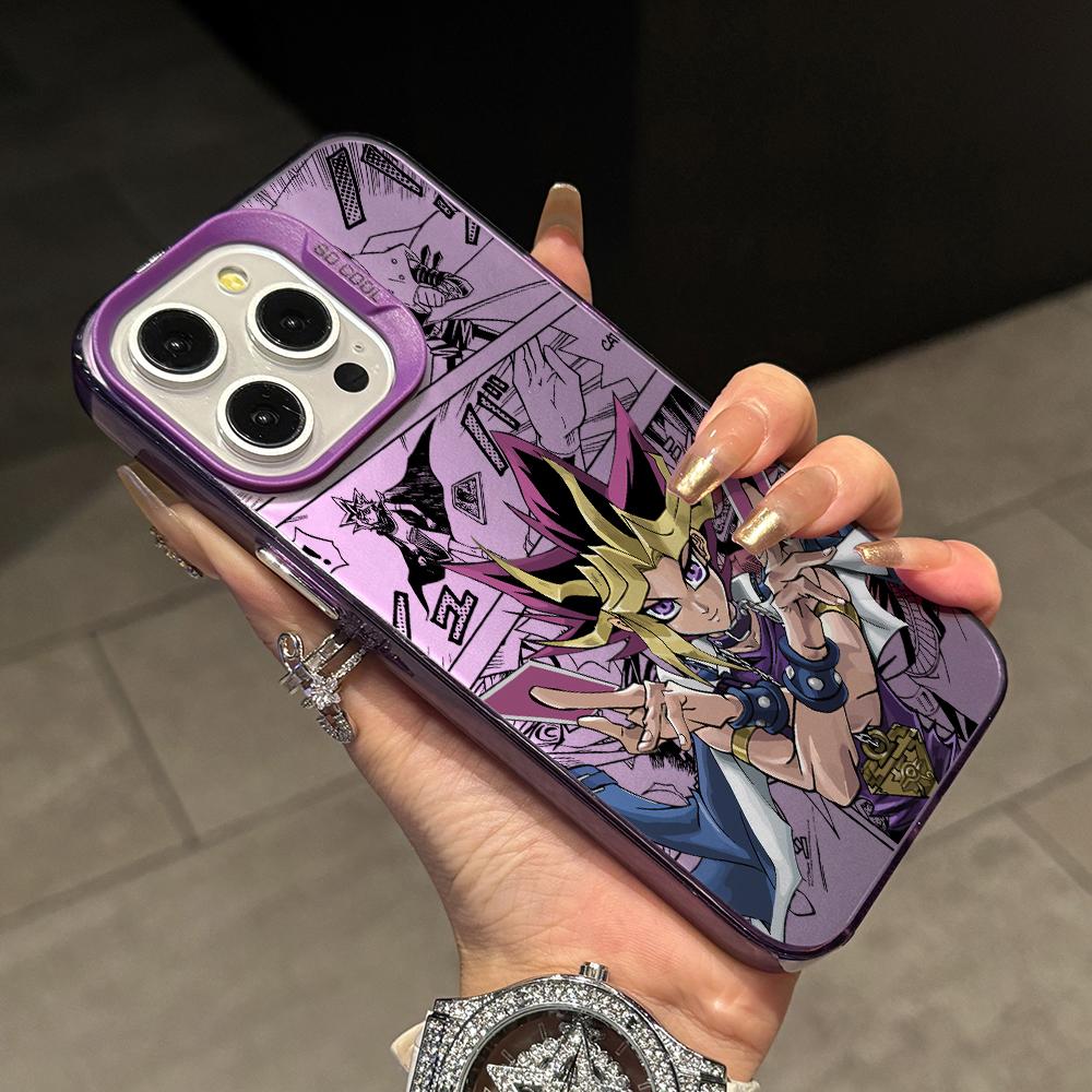 

Anime Yu Gi Oh! Phone Case for Samsung Galaxy S26 S25 Edge S24 S23 S22 S21 FE S20 Ultra Plus 5G Colorful Silver Hard Cover Galaxy S25 FE