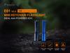 Fenix E01 Keychain Max 100 AA Battery Polycarbonate IP68 Compact V2.0 Light, Lumens, Powered, Construction, Waterproof, Ultra-Lightweight, (Blue)