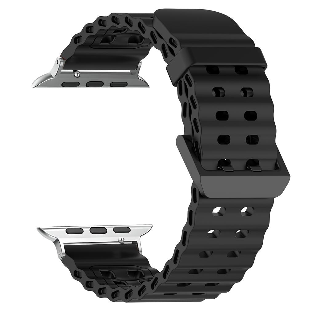 Silicone Strap for Apple Watch Ultra 3 49mm Band Breathable Bracelet for iWatch Series 11 10 42 46mm 9 8 7 6 SE 45mm 44mm Strap