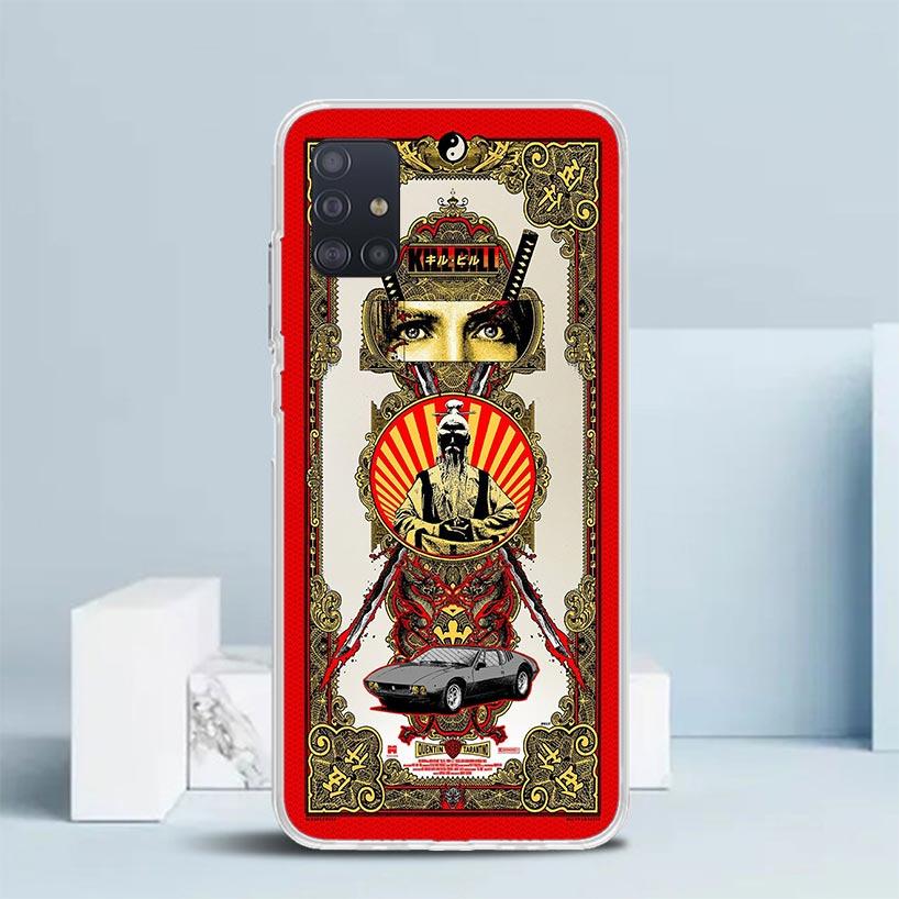 Kill Bill Soft Cover for Samsung Galaxy A12 A22 A32 A52 A72 A02S Phone Case Note 20 Ultra 10 S10 Plus A51 A71 A50S A20S A10S Gal
