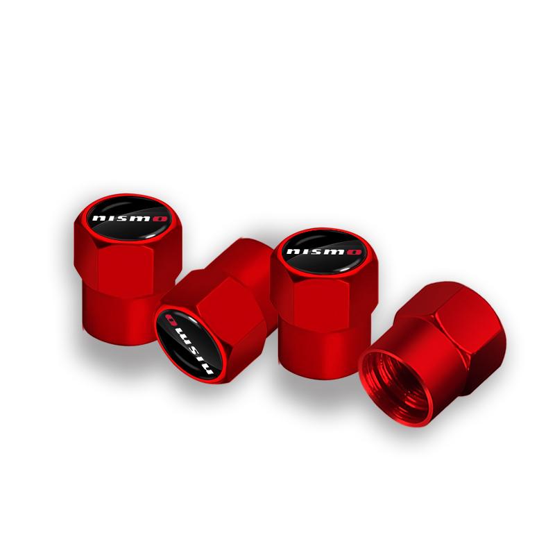 Car Wheel Tire Valve Caps Air Stem Covers Accessories For Nismo Nissans Tiida Teana Skyline Juke X-trail Almera Qashqai Goods
