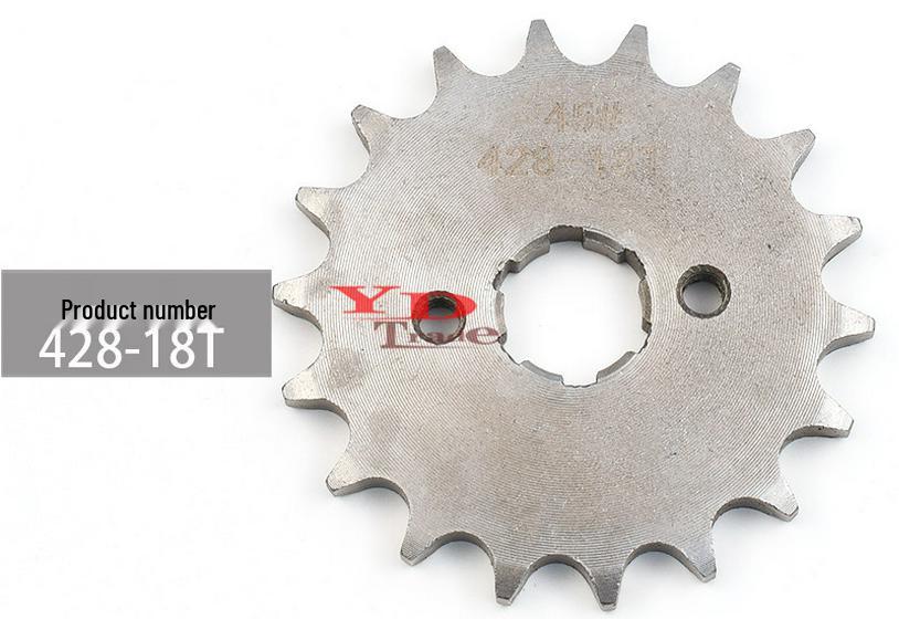 Off-Road ATV & Dune Buggy Engine: 428 Chain Sprocket Gears, 10-19T