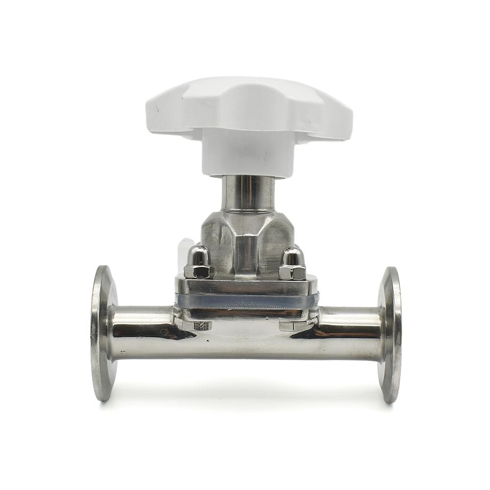 

OEM 316L SS Tri-Clamp Diaphragm Valve DN15-50 for Brewing & Dairy 19mm Ferrule 50.5