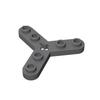 Non-Toxic Moc 10Pcs 32125 Plate Rotor 3 Blade Building Blocks Kit Propeller Board Bricks Particle Educational Toys Children Birthday Gifts