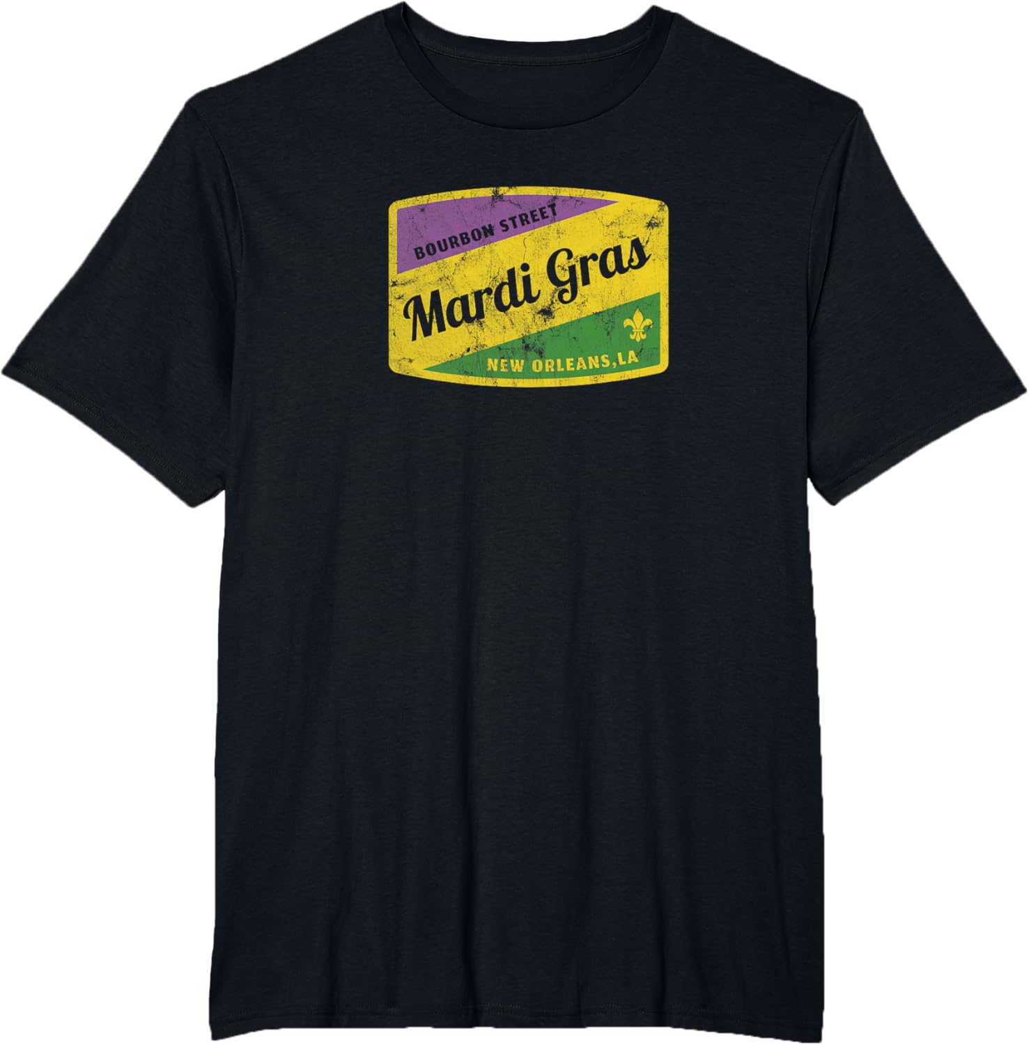 

Mardi Gras Bourbon Street TShirt unisex stylish springsummer 2026 new arrival 4XL