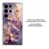 Phone Cover Case for Samsung Galaxy S26 S21 S24 S23 Ultra S22 FE Note 20 Ultra 10 S20 Plus S25 Edge Flower Marble