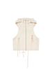 Tuomio Laced Up Vest [Ivory]