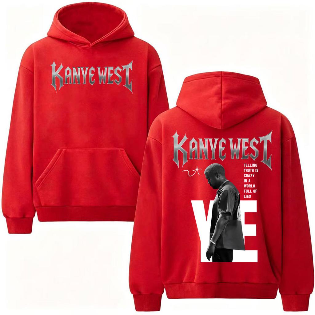 Hanorace Grafice cu Tour Album Kanye West Bărbați Femei Harajuku Streetwear Hanorac Vintage Pulovere Casual
