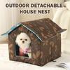 Outdoors Cats Houses Windproof Wateproof Pet Home for Parks