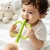 Baby Teething Chew Toys Easy Grip Silicone Handles Safe Non-Toxic Gum Soother for Toddlers Infant Shower Gift