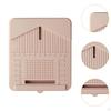 Clay Earring Drill Guide Tool,Lightweight,with Dust Collector Box for Jewelry Earrings