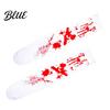 Outdoor Halloween Party Decor Horror Gloves Creepy Red Hand Cosplay Prop for Party Realistic Theme Spooky Costume Accessory Haunted House Trick or