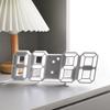 Table 3D Led Alarm Clock Date/Temperature For Home Kitchen Offices Clock Decoration Garden Clocks Wall Clock Times Digital Decor
