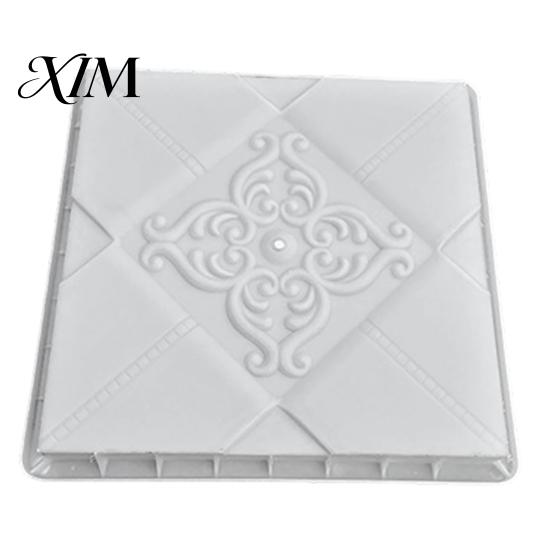 Easy DIY Garden Tile Mold Reusable Concrete Path Stepping Stone Mold, Pavement Cement Mould, Home Craft Project for Enthusiasts Patio Walkway