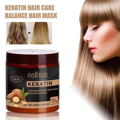 100ml Trattamento magico Maschera per capelli Ripara i danni ripristina la morbidezza dei capelli cura per tutti i tipi di capelli Trattamento del cuoio capelluto alla cheratina