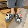 2025 New Casual Plush Slipper Cartoon Anime Winter Leisure Home Outdoor Anti Slip Thick Bottom Cotton Leisure Shoes Women Gift