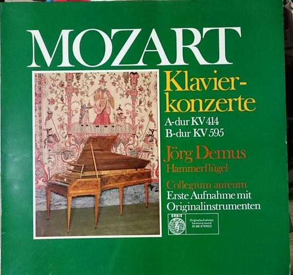 

LP Record WOLFGANG AMADEUS MOZART - JÖRG DEMU - Klavierkonzerte A-Dur KV 414 / B-Du 92266 Orbis Germany Classical Used
