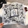 Silk scarf femininity small square scarf decoration 71 professional small square scarf silk scarf summer thin versatile scarf French headband