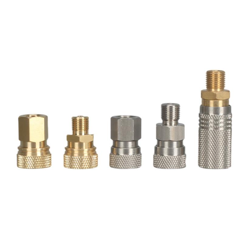 Luft HPA Soft Verlängert Luftbefüllung Schnellverschluss Adapterbuchse 1/8BSP(G1/8) 8mm Außengewinde Nippel Zubehör