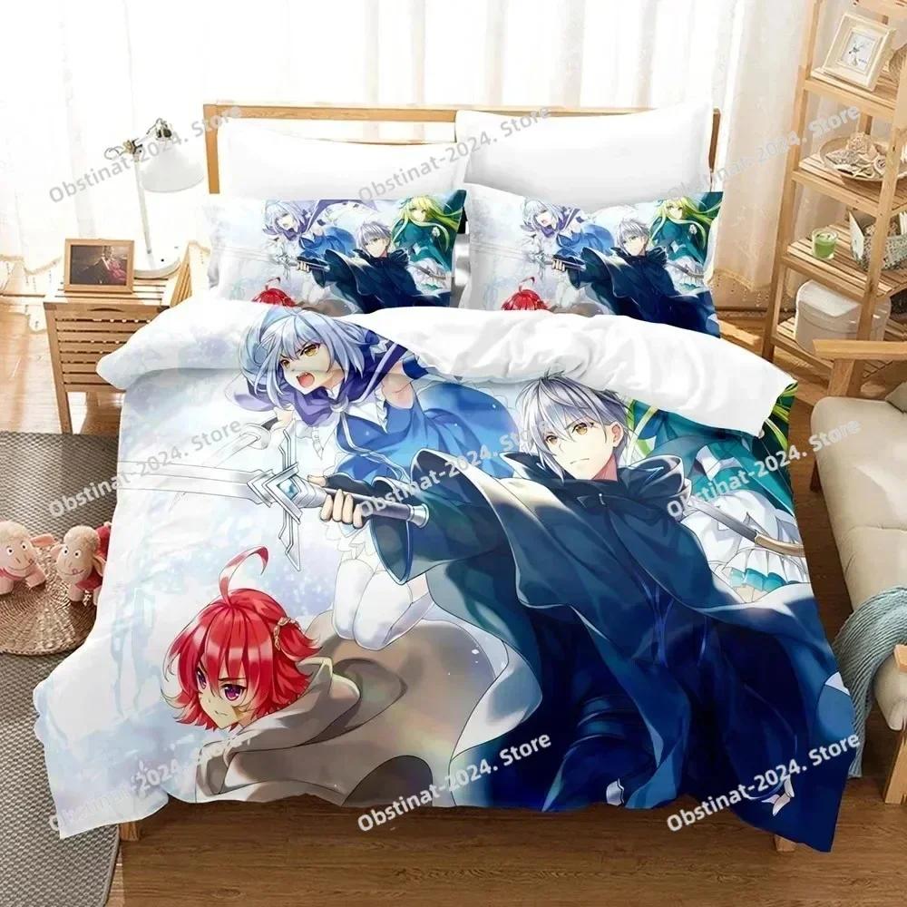 Anime Seirei Gensouki Printed Bed Set Duvet Cover Pillowcase Bedding Set Bed Linen Sheet Quilt Cover Full Queen King Size