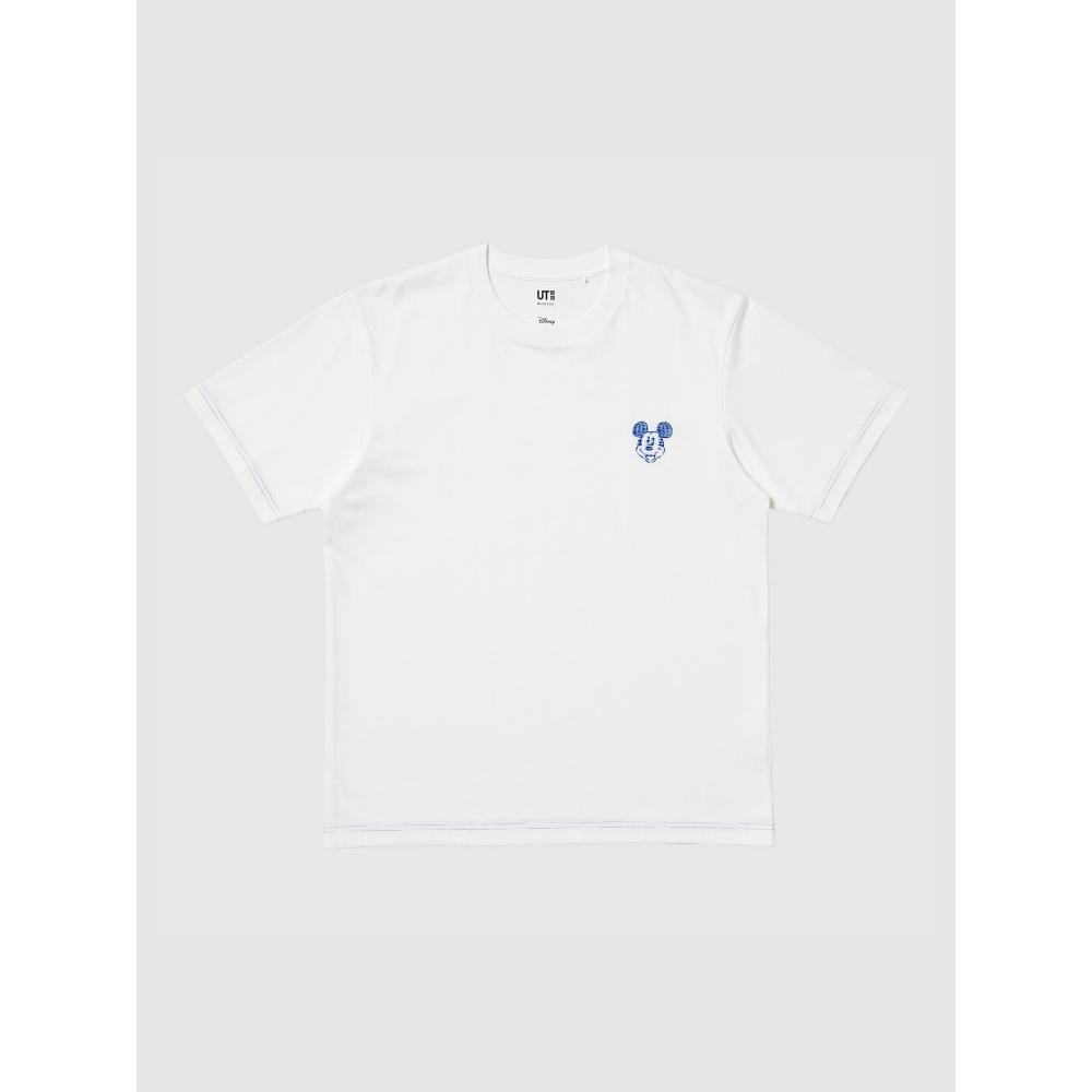 

Uniqlo Футболка Disney In Blue UT Graphic с коротким рукавом D 00 WHITE/MEN S