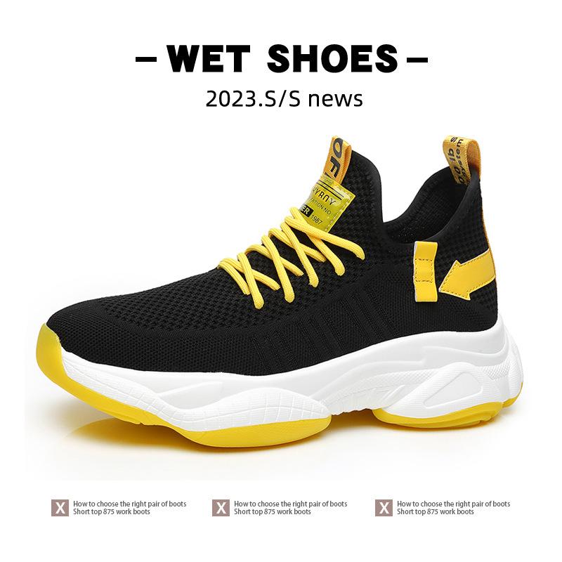 Extra Large Size Men's Shoes, New Mesh Sports Shoes In Summer 2025, Fashion Casual Shoes, Thick-soled Inner Height-increasing Dad Shoes