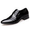 Business Men Dress Shoes Luxury Mens Dress Shoes Patent Leather Oxford for Men Oxfords Footwear