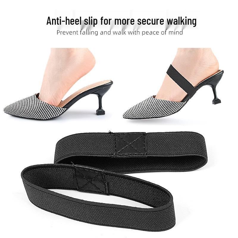 Lacci per scarpe elastici senza lacci da donna: Previene lo scivolamento del tallone, Comodo, Design piatto