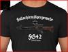 WWII German Airborne Troops Paratrooper FG42 Rifle T-Shirt 100% Cotton O-Neck Short Sleeve Summer Casual Mens T-shirt Size S-3XL