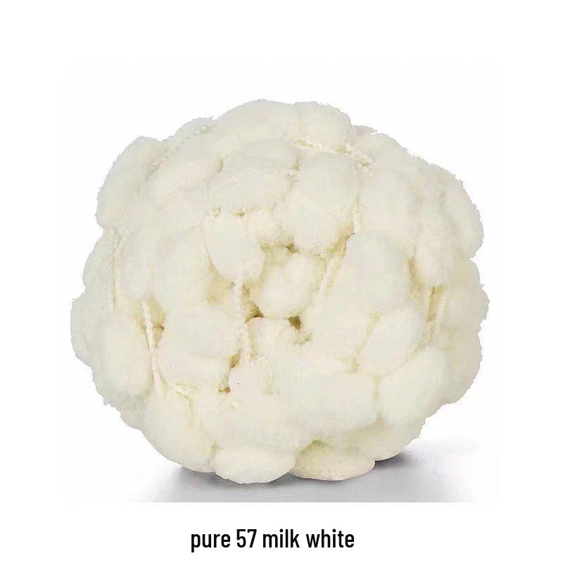 Dickes Woll-Perlgarn für handgestrickte Sofa- und Autositzkissen