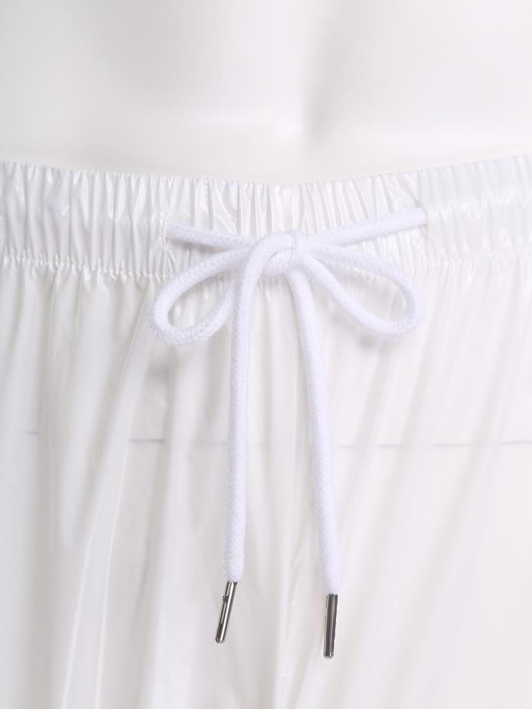 Unisex Adults Waterproof Reusable Diaper Cover Elastic Waistband Drawstring Leak Proof Washable Incontinence Shorts