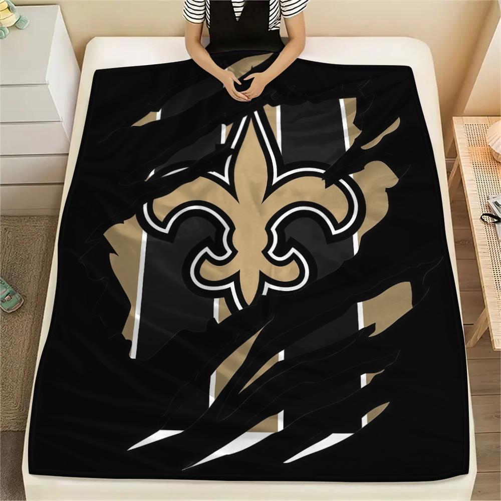 New Orleans Saints2 Flannel Blanket, High quality Comfortable for All Seasons, Home Decor, Warmth and Comfort