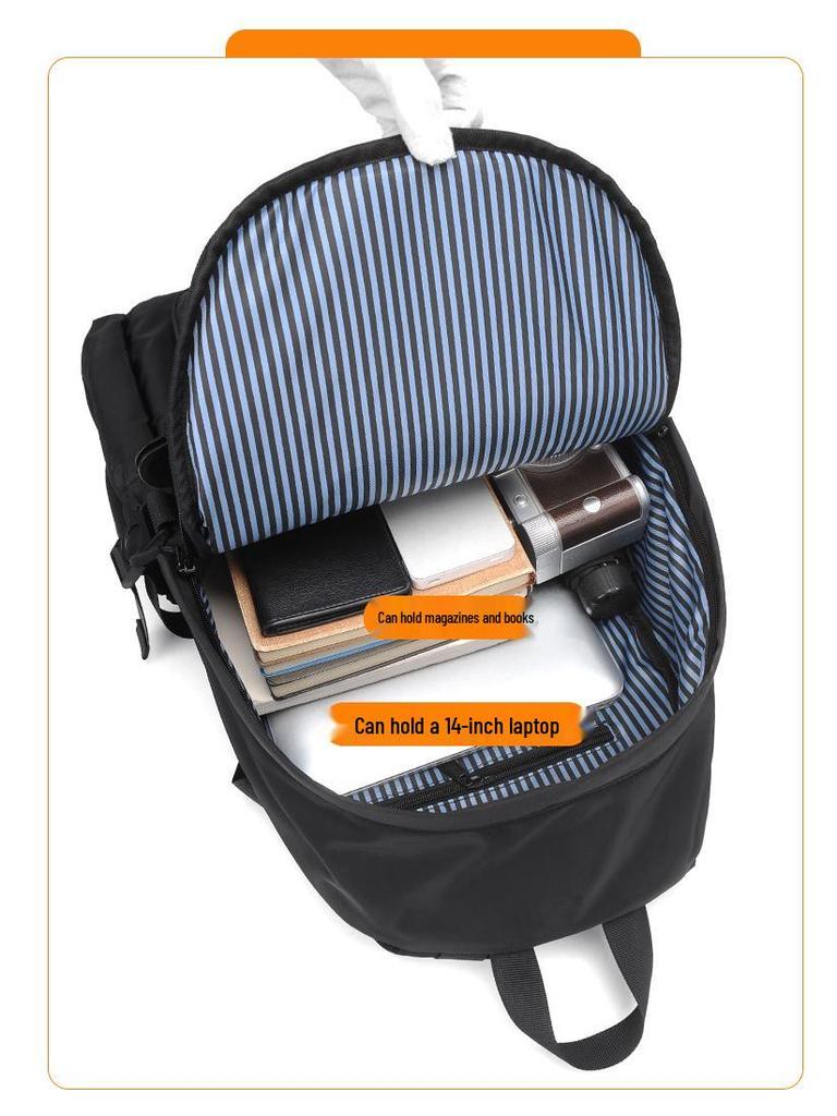 Herren Rucksack mit großem Fassungsvermögen, multifunktional, für Outdoor-Reisen