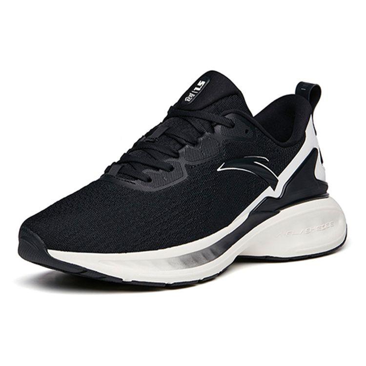 Anta 1.5 Big Data Cushioning Breathable Wear-Resistant Non-Slip Low-Top Casual Running Shoes Men Sneaker Black White 112135586-1