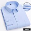 Men's Long Sleeve Shirt High-quality Fashion Casual Print Plaid Stripe Single Pocket Fit Business Formal Office Four Season Top